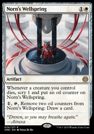 Norn's Wellspring (Promo Pack) [Phyrexia: All Will Be One Promos] | Magic Magpie