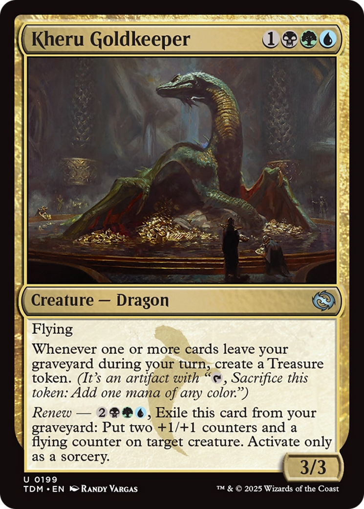 Kheru Goldkeeper [Tarkir: Dragonstorm] | Magic Magpie