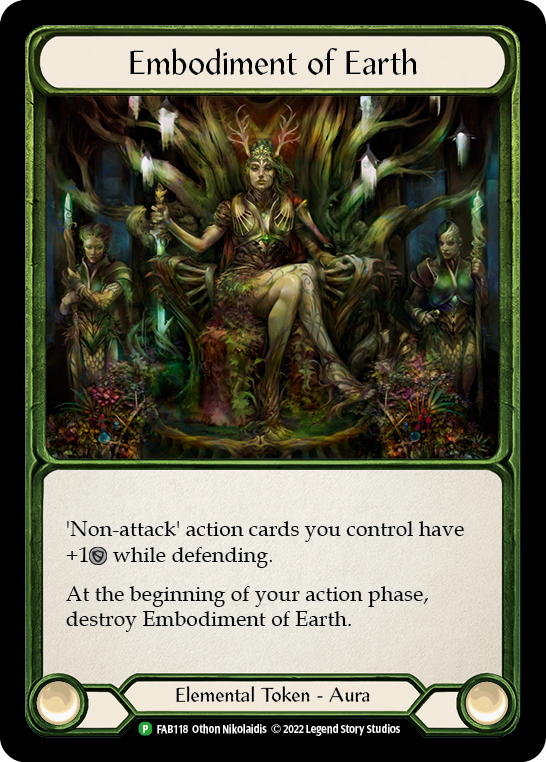 Embodiment of Earth [FAB118] (Promo)  Cold Foil | Magic Magpie