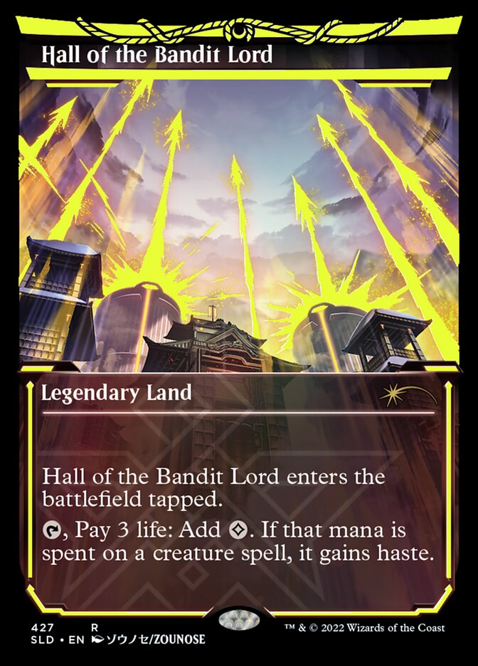 Hall of the Bandit Lord (Neon Ink Yellow) [Secret Lair Drop Series] | Magic Magpie