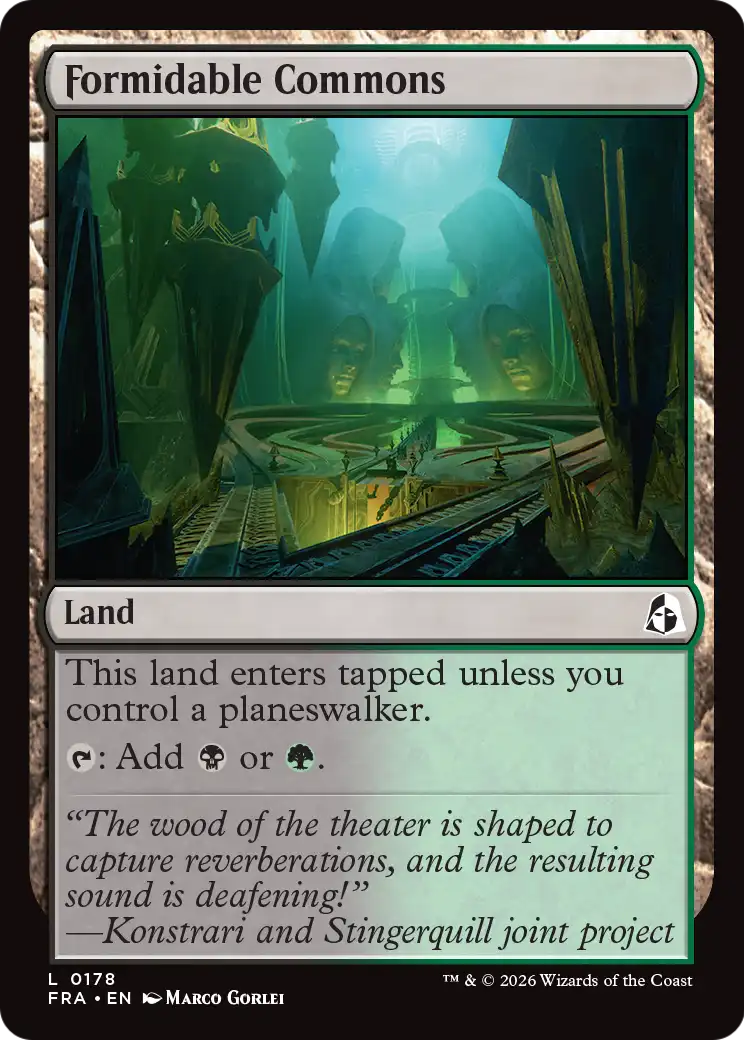 Formidable Commons [Reality Fracture] | Magic Magpie