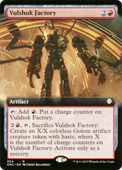 Vulshok Factory (Extended Art) [Phyrexia: All Will Be One Commander] | Magic Magpie