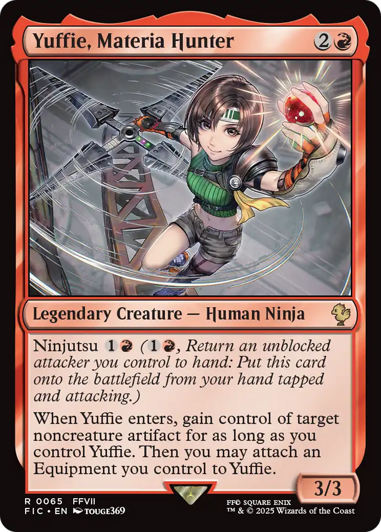 Yuffie, Materia Hunter [FINAL FANTASY Commander] | Magic Magpie