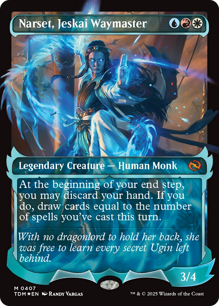 Narset, Jeskai Waymaster (Showcase) [Tarkir: Dragonstorm] | Magic Magpie