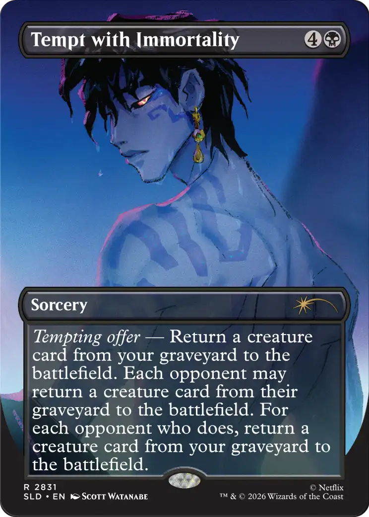 Tempt with Immortality [Secret Lair Drop Series] | Magic Magpie
