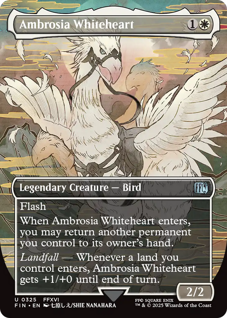 Ambrosia Whiteheart (Borderless) [FINAL FANTASY] | Magic Magpie