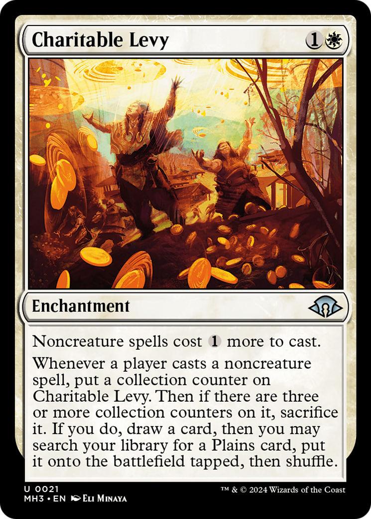 Charitable Levy [Modern Horizons 3] | Magic Magpie