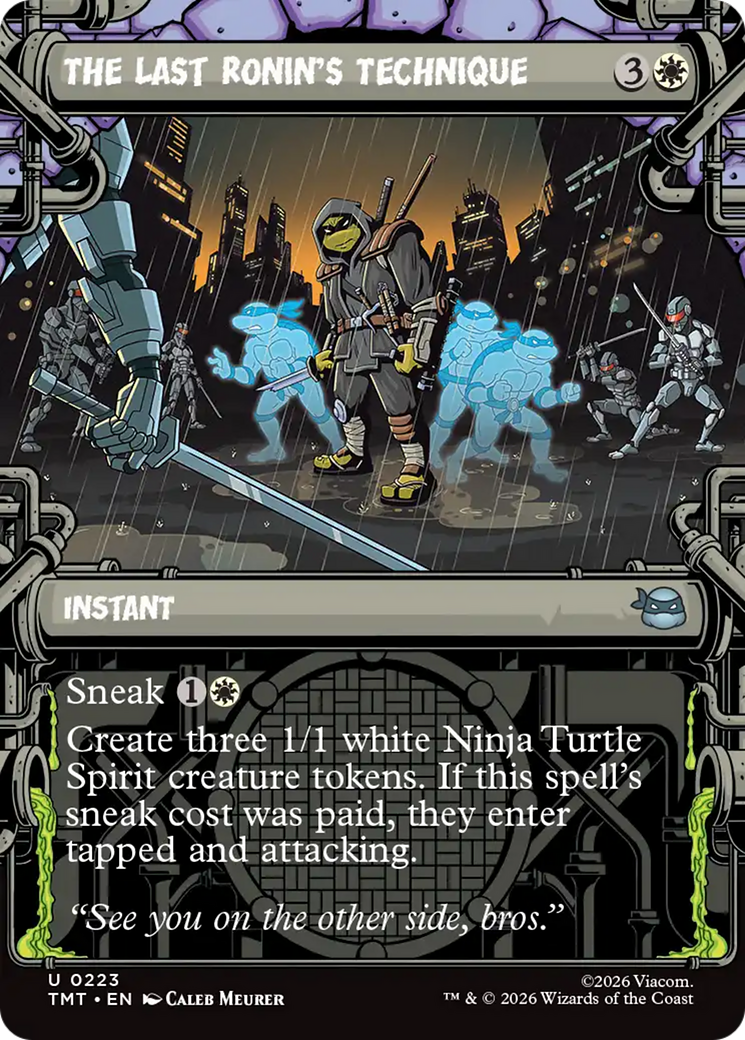 The Last Ronin's Technique (Showcase) [Teenage Mutant Ninja Turtles] | Magic Magpie