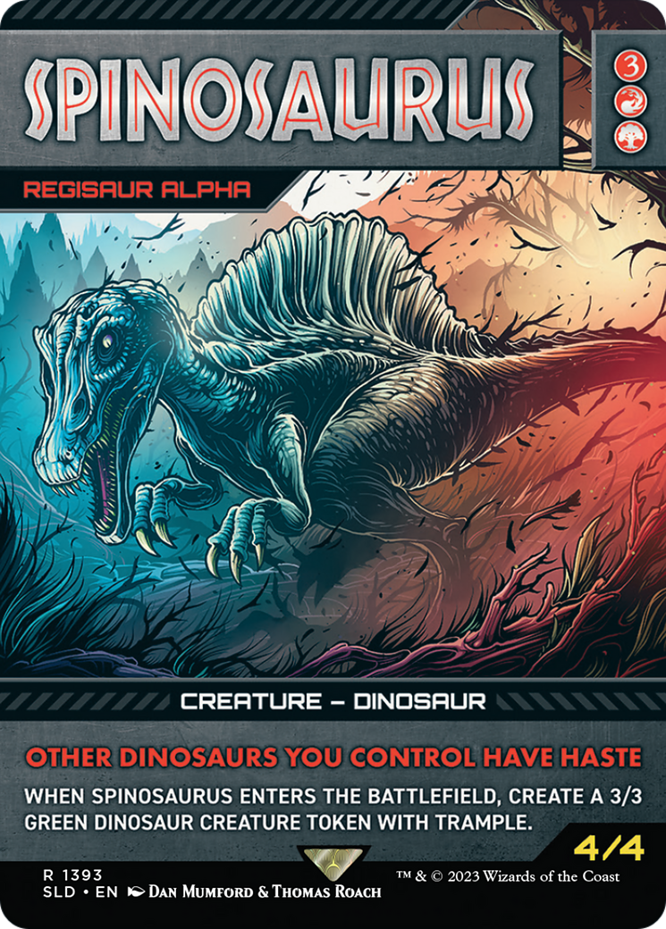 Spinosaurus - Regisaur Alpha [Secret Lair Drop Series] | Magic Magpie