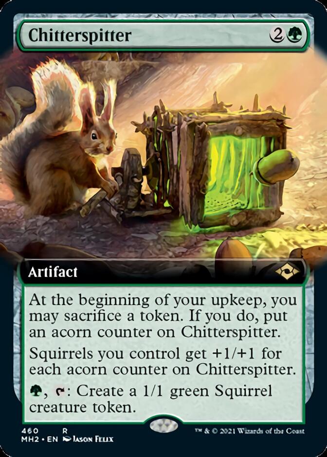 Chitterspitter (Extended Art) [Modern Horizons 2] | Magic Magpie