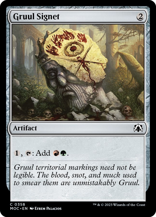 Gruul Signet [March of the Machine Commander] | Magic Magpie