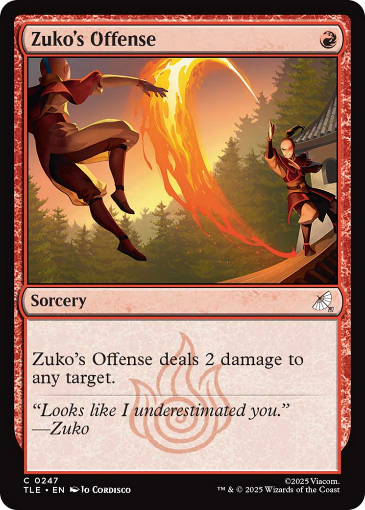 Zuko's Offense [Avatar: The Last Airbender: Eternal-Legal] | Magic Magpie