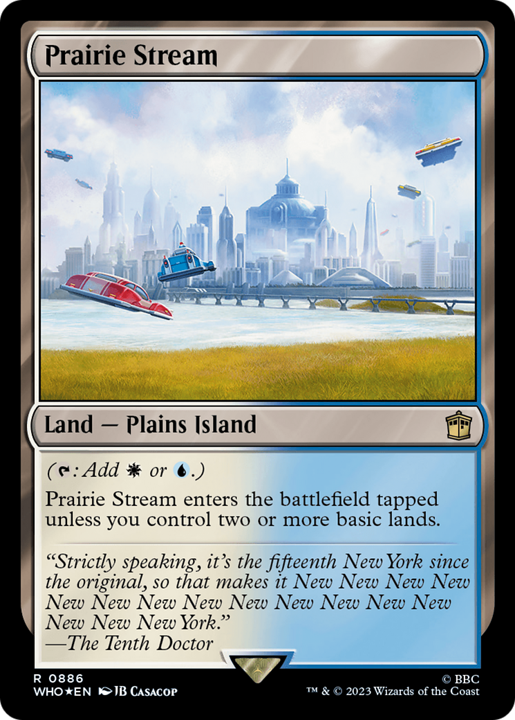 Prairie Stream (Surge Foil) [Doctor Who] | Magic Magpie