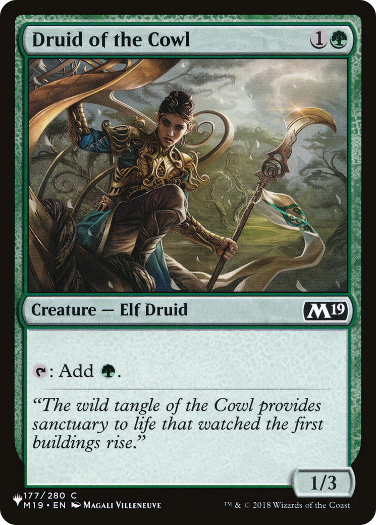 Druid of the Cowl [The List] | Magic Magpie