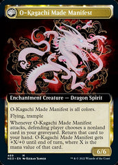 The Kami War // O-Kagachi Made Manifest (Extended Art) [Kamigawa: Neon Dynasty] | Magic Magpie