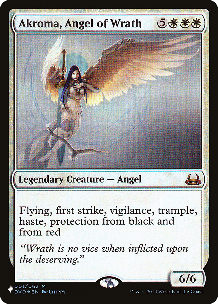 Akroma, Angel of Wrath [The List Reprints] | Magic Magpie