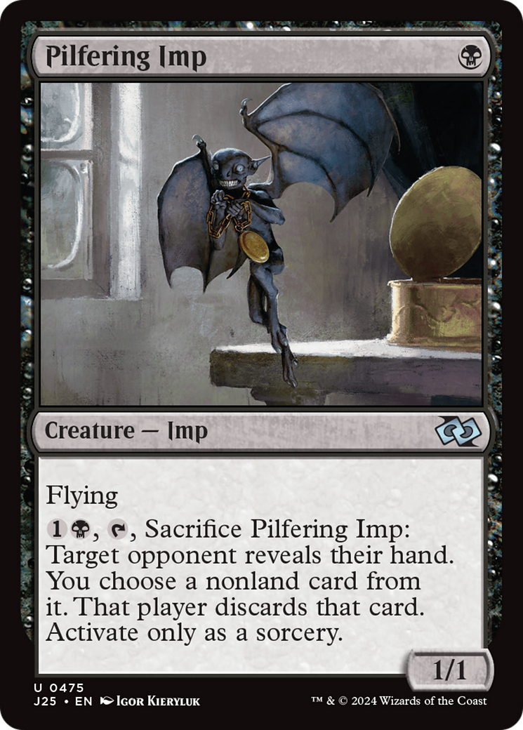 Pilfering Imp [Foundations Jumpstart] | Magic Magpie