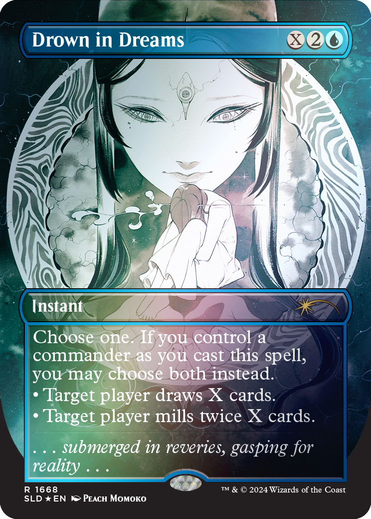 Drown in Dreams (Rainbow Foil) [Secret Lair Drop Series] | Magic Magpie