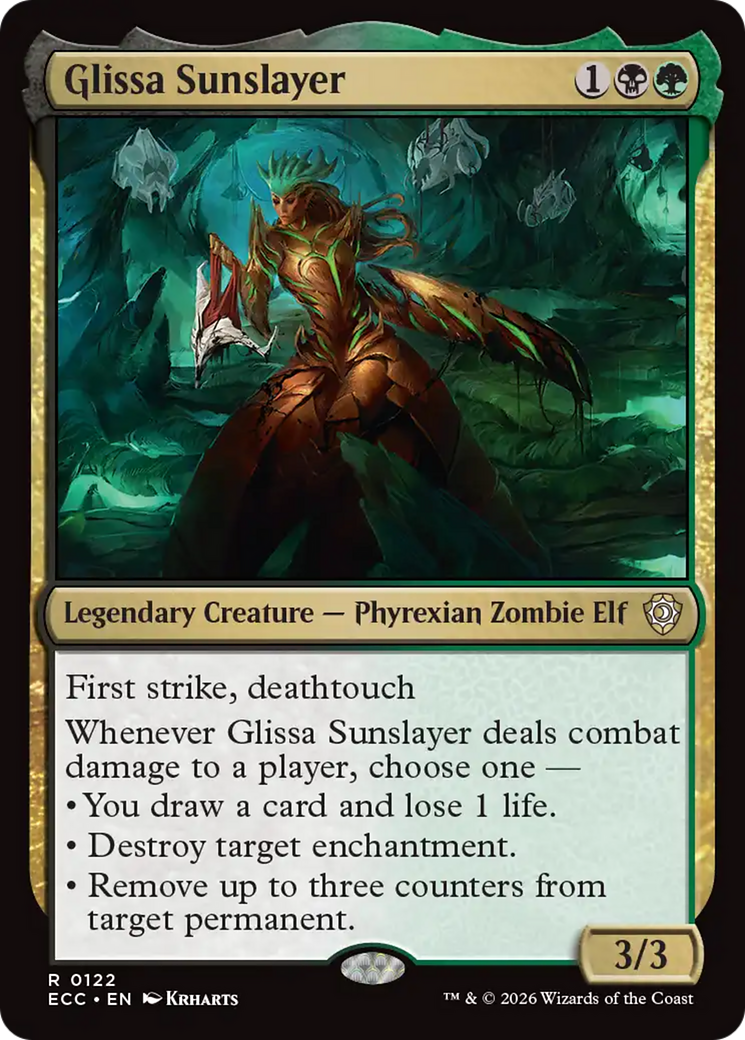 Glissa Sunslayer [Lorwyn Eclipsed Commander] | Magic Magpie