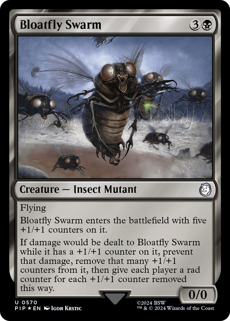 Bloatfly Swarm (Surge Foil) [Fallout] | Magic Magpie