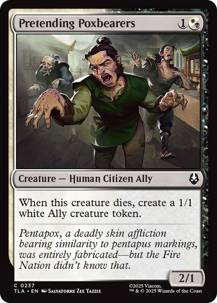Pretending Poxbearers [Avatar: The Last Airbender] | Magic Magpie