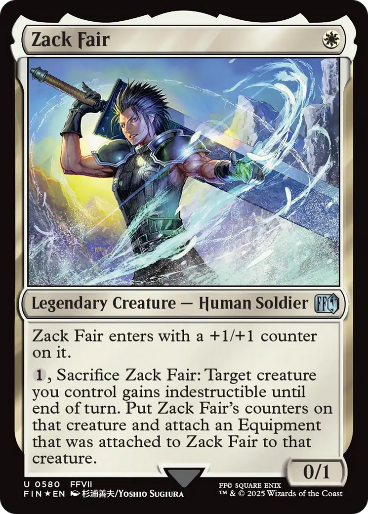 Zack Fair (Surge Foil) [FINAL FANTASY] | Magic Magpie