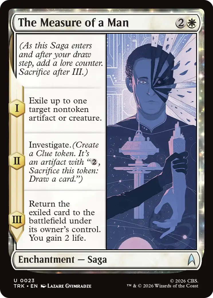 The Measure of a Man [Star Trek] | Magic Magpie
