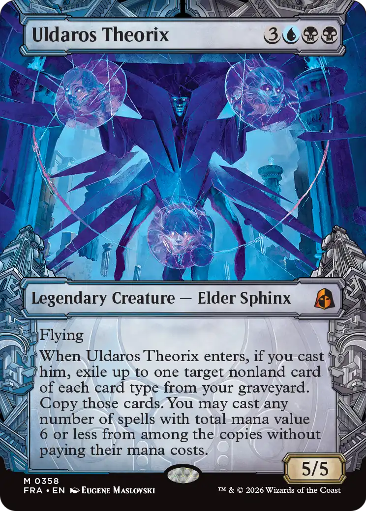 Uldaros Theorix (Showcase) (0358) [Reality Fracture] | Magic Magpie