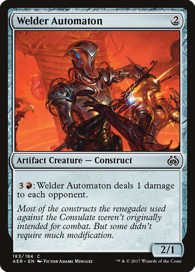 Welder Automaton [Aether Revolt] | Magic Magpie