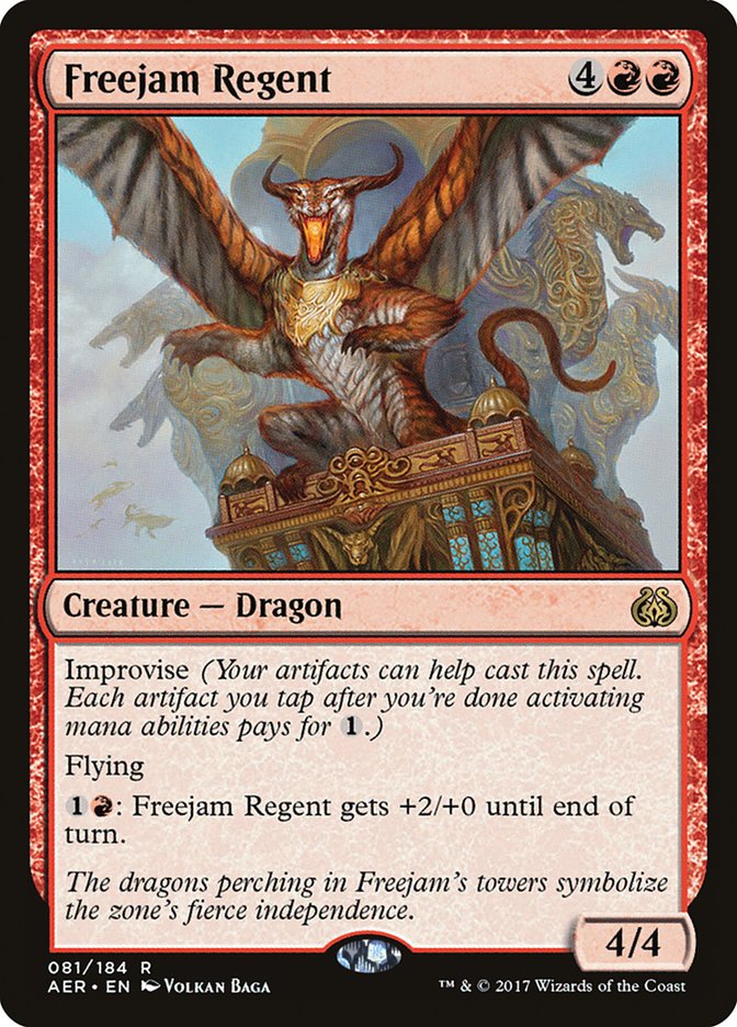 Freejam Regent [Aether Revolt] | Magic Magpie