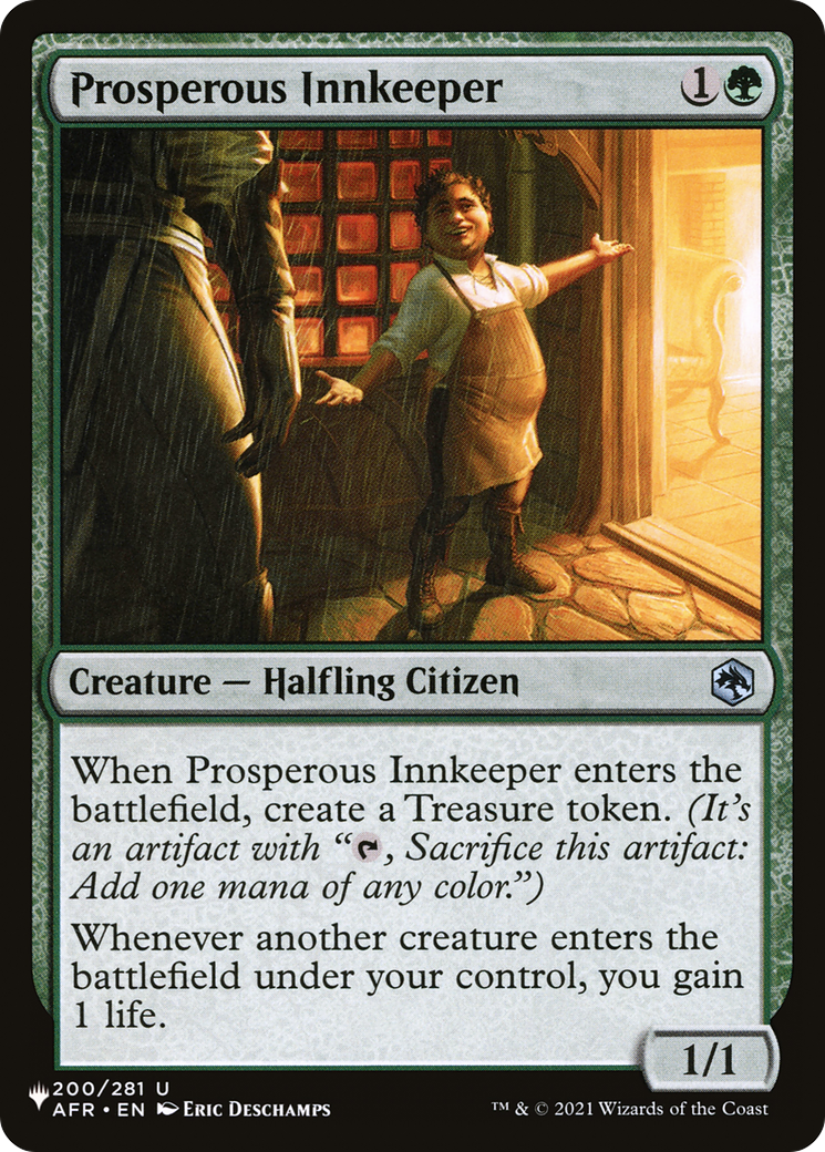 Prosperous Innkeeper [The List Reprints] | Magic Magpie