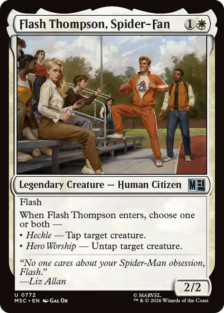 Flash Thompson, Spider-Fan [Marvel Super Heroes Commander] | Magic Magpie