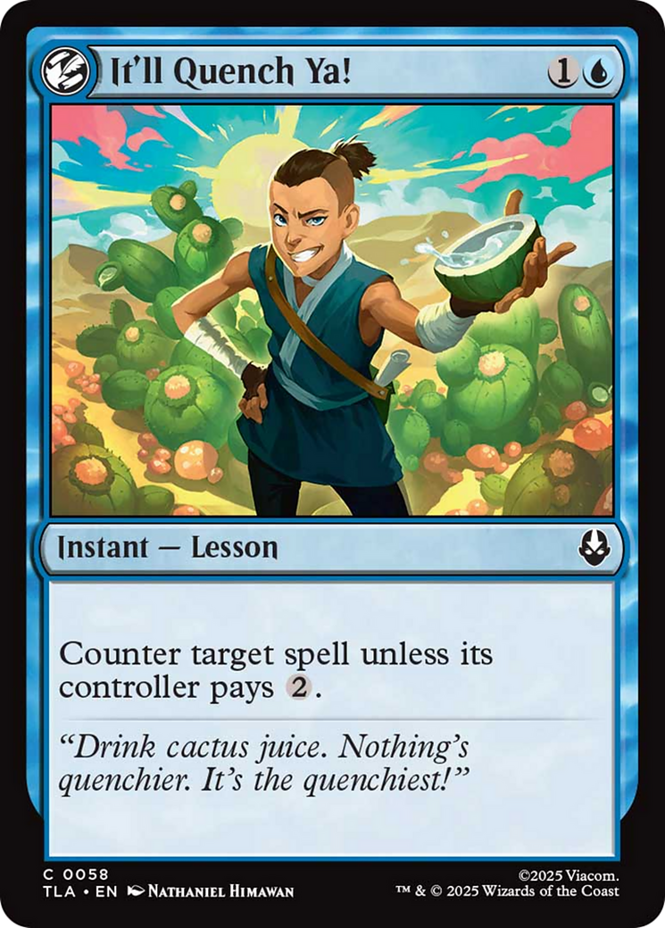 It'll Quench Ya! [Avatar: The Last Airbender] | Magic Magpie
