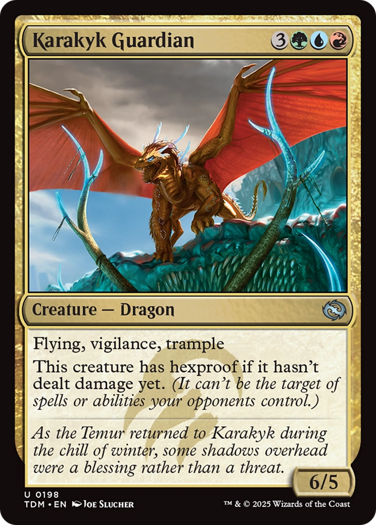 Karakyk Guardian [Tarkir: Dragonstorm] | Magic Magpie