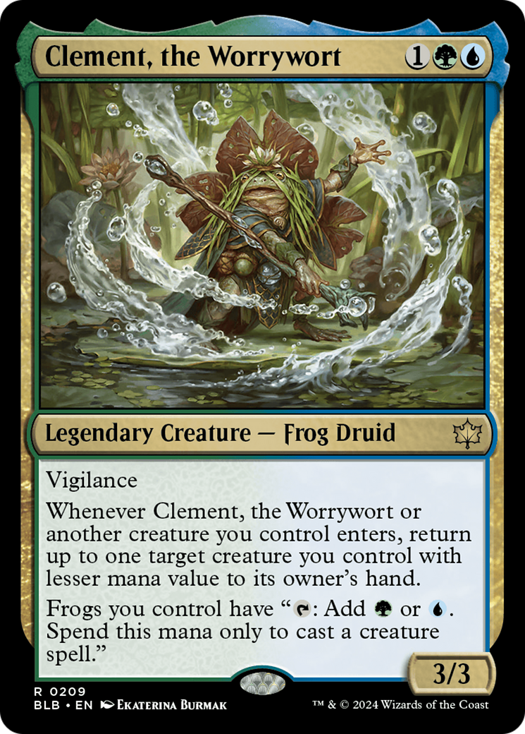 Clement, the Worrywort [Bloomburrow] | Magic Magpie