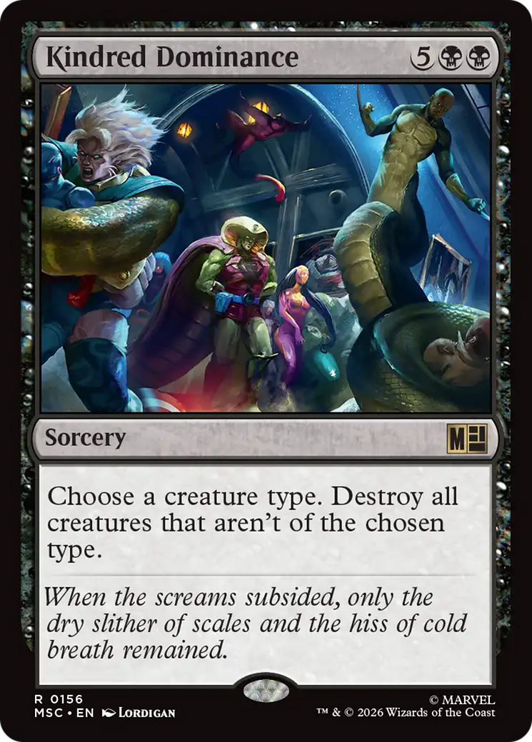 Kindred Dominance [Marvel Super Heroes Commander] | Magic Magpie