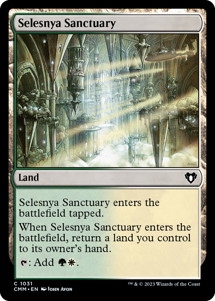 Selesnya Sanctuary [Commander Masters] | Magic Magpie