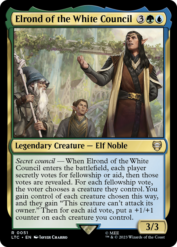 Elrond of the White Council [The Lord of the Rings: Tales of Middle-Earth Commander] | Magic Magpie