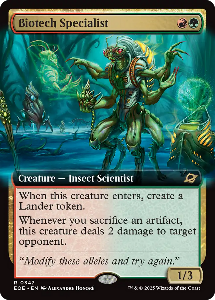 Biotech Specialist (Extended Art) [Edge of Eternities] | Magic Magpie