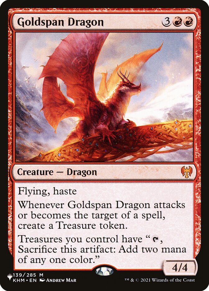 Goldspan Dragon [The List] | Magic Magpie