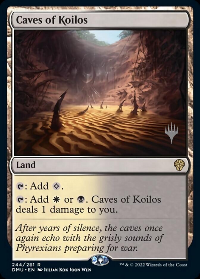 Caves of Koilos (Promo Pack) [Dominaria United Promos] | Magic Magpie