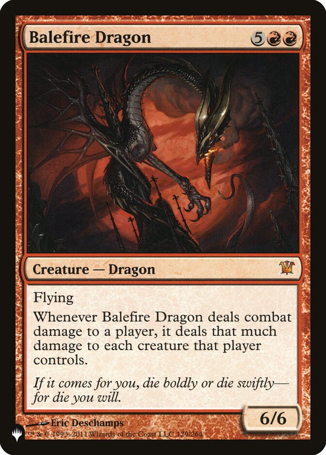 Balefire Dragon [The List] | Magic Magpie