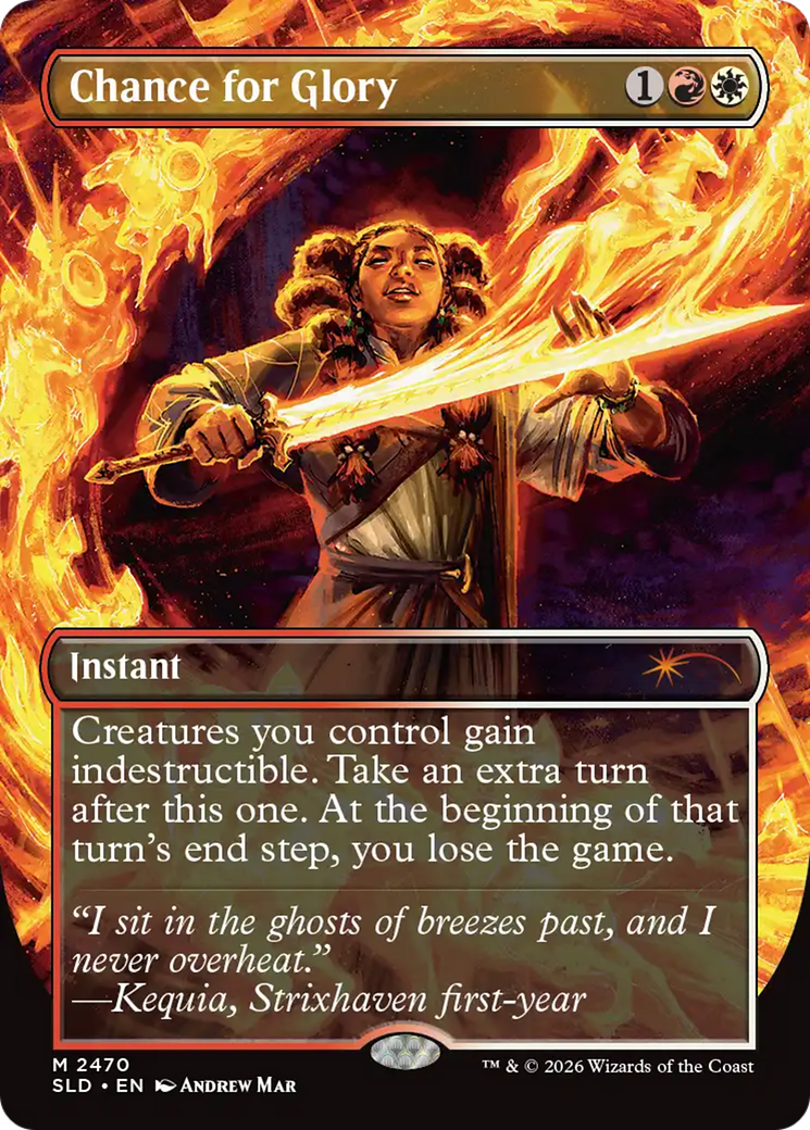 Chance for Glory [Secret Lair Drop Series] | Magic Magpie