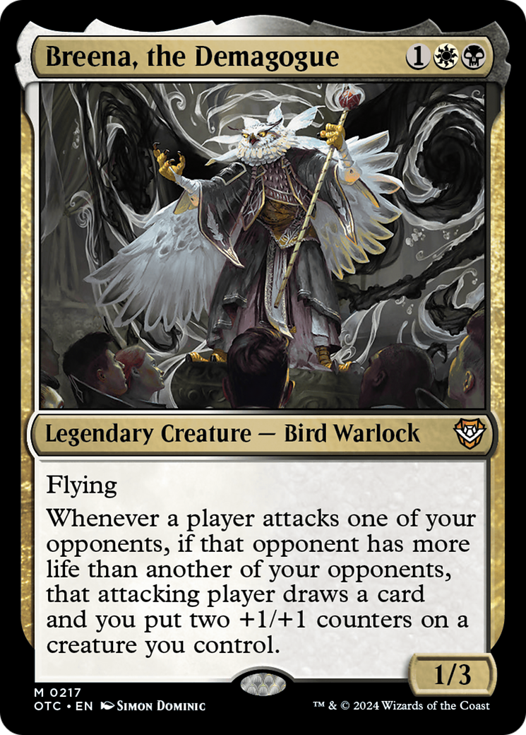 Breena, the Demagogue [Outlaws of Thunder Junction Commander] | Magic Magpie