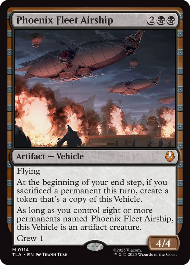 Phoenix Fleet Airship [Avatar: The Last Airbender] | Magic Magpie