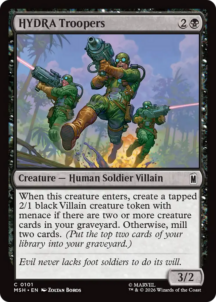 HYDRA Troopers [Marvel Super Heroes] | Magic Magpie