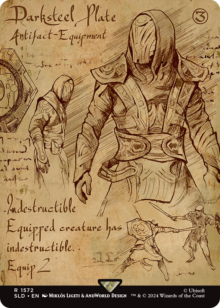 Darksteel Plate [Secret Lair Drop Series] | Magic Magpie