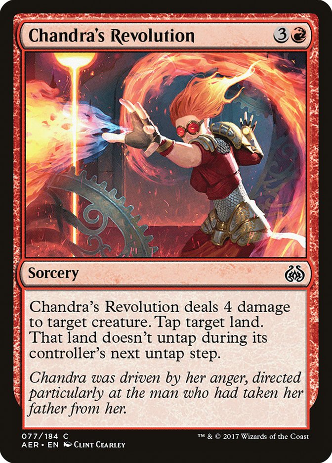 Chandra's Revolution [Aether Revolt] | Magic Magpie