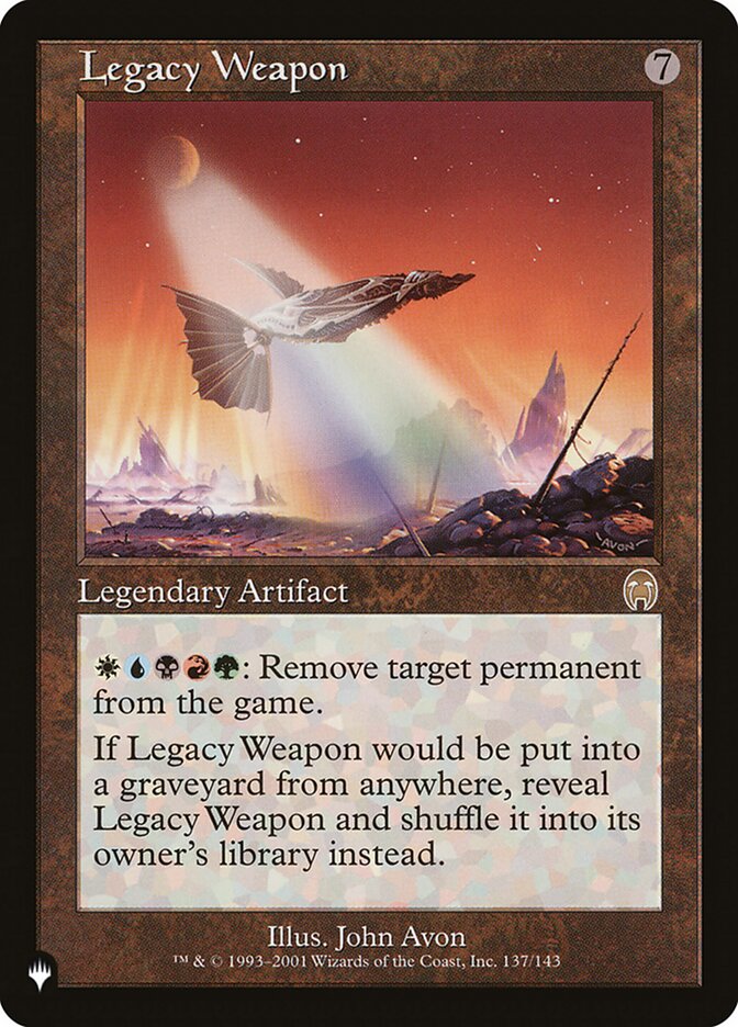 Legacy Weapon [The List] | Magic Magpie