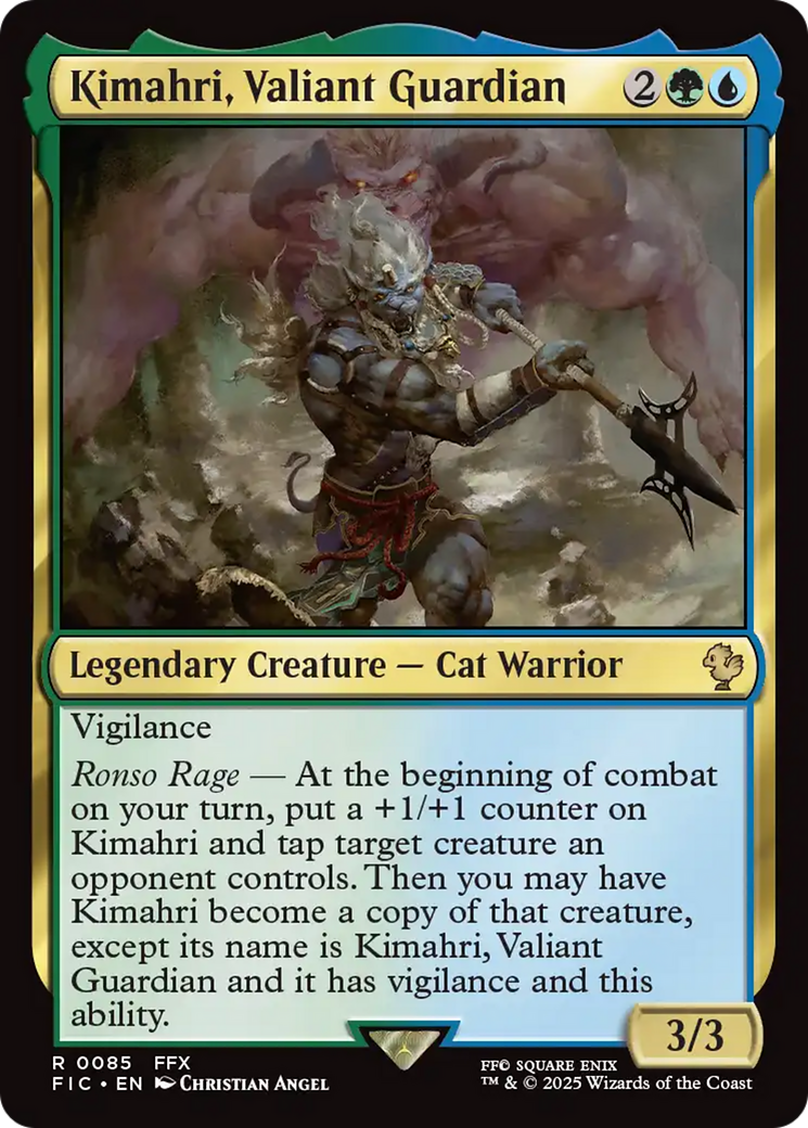 Kimahri, Valiant Guardian [FINAL FANTASY Commander] | Magic Magpie